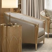 Villa Cherie Matching Chair Caramel By Michael Amini