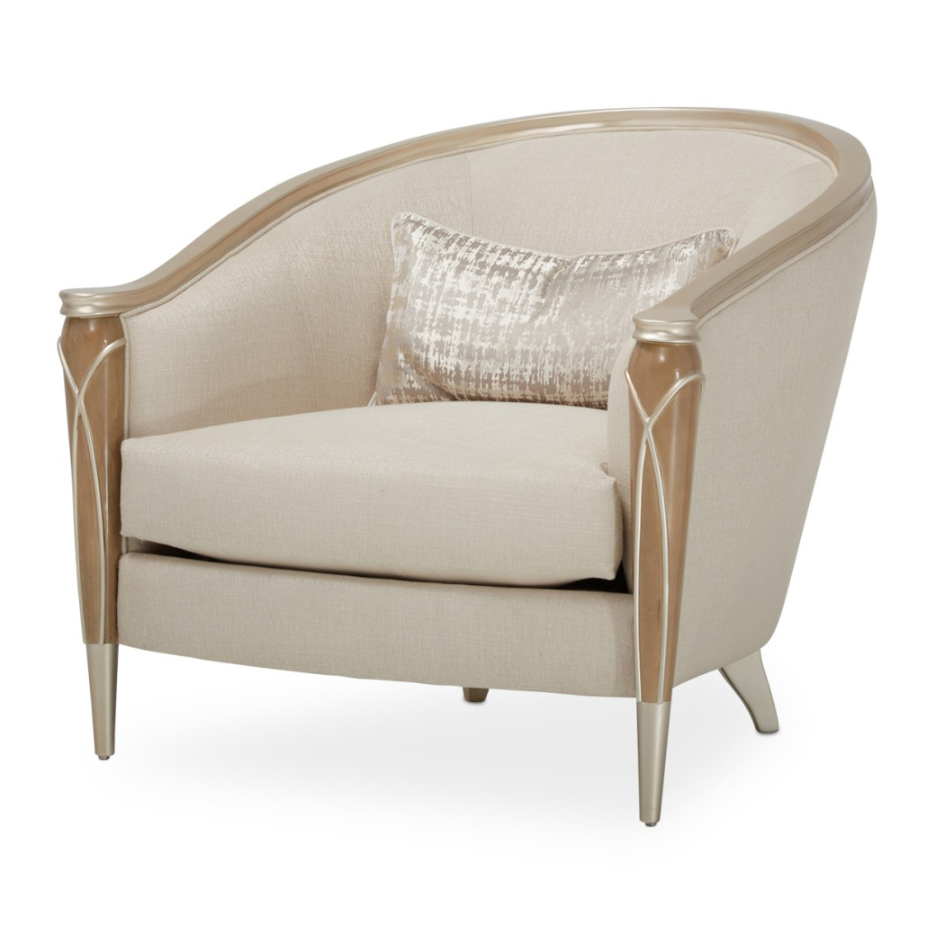 Villa Cherie Matching Chair Caramel By Michael Amini
