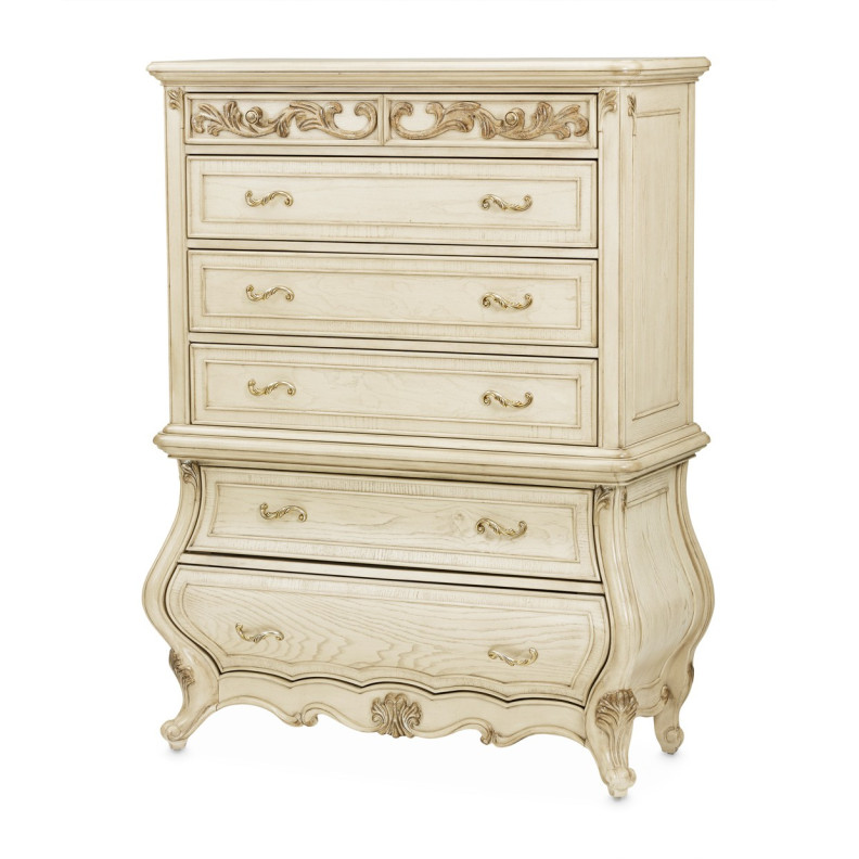 6 Drawer Chest Platine De Royale Collection By Michael Amini