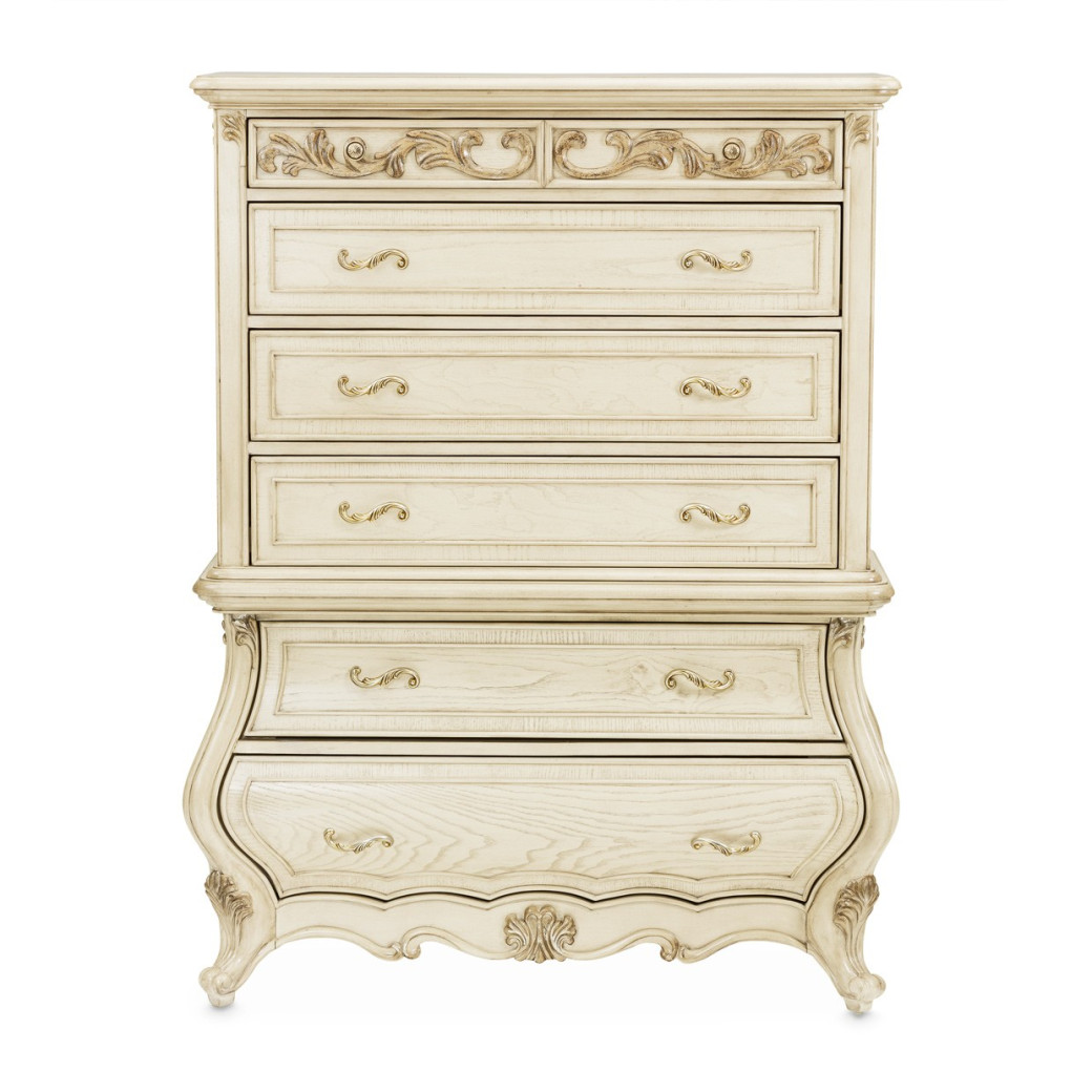 6 Drawer Chest Platine De Royale Collection By Michael Amini