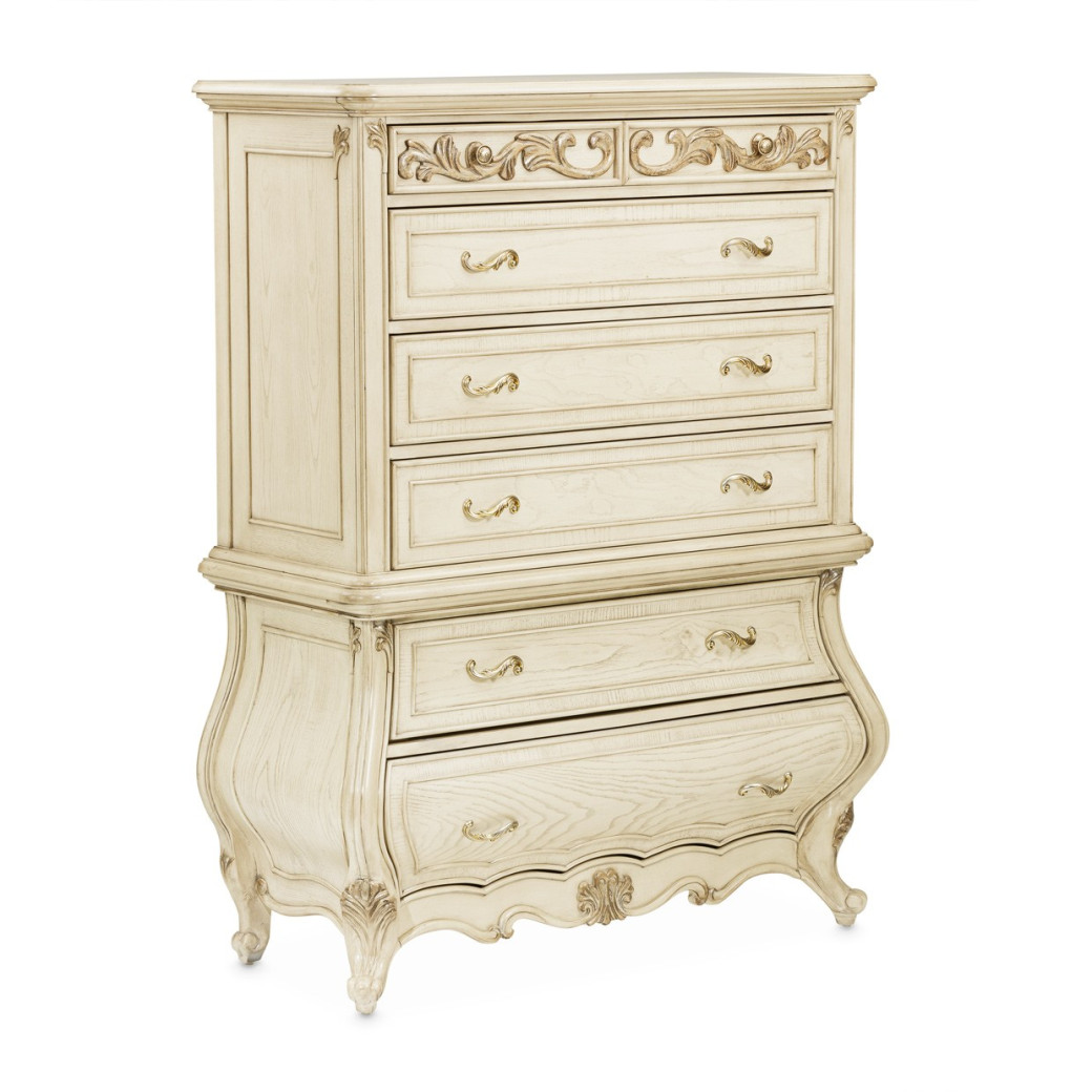 6 Drawer Chest Platine De Royale Collection By Michael Amini