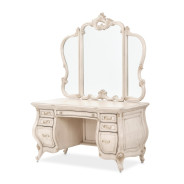 Vanity & Mirror Platine De Royale Collection By Michael Amini
