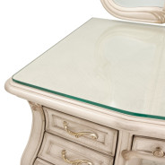 Vanity & Mirror Platine De Royale Collection By Michael Amini