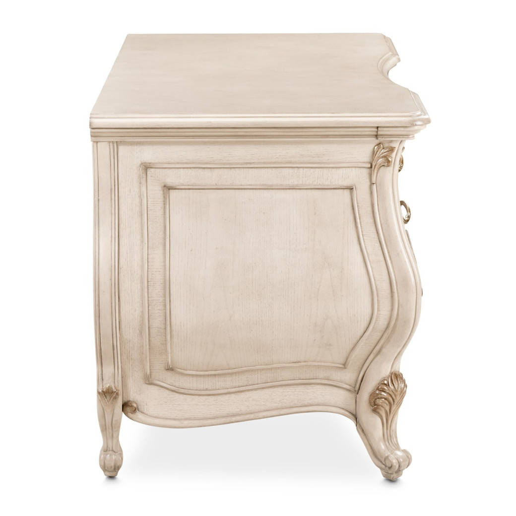 Vanity & Mirror Platine De Royale Collection By Michael Amini