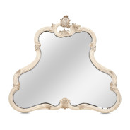 Dresser & Mirror Platine De Royale Champagne Collection By Michael Amini
