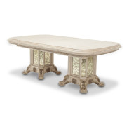 7 Pc Dining Set Platine De Royale Champagne Collection By Michael Amini
