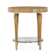 End Table Villa Cherrie Caramel Collection by Michael Amini N9008202-134