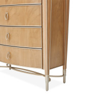 Highboy Vertical Storage Cabinets-Chest Villa Cherie Collection By Michael Amini