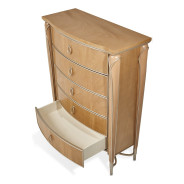 Highboy Vertical Storage Cabinets-Chest Villa Cherie Collection By Michael Amini