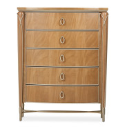 Highboy Vertical Storage Cabinets-Chest Villa Cherie Collection By Michael Amini