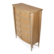 Highboy Vertical Storage Cabinets-Chest Villa Cherie Collection By Michael Amini