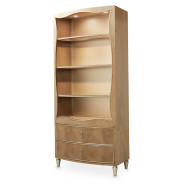 Bookcase Villa Cherie Chaise Caramel By Michael Amini
