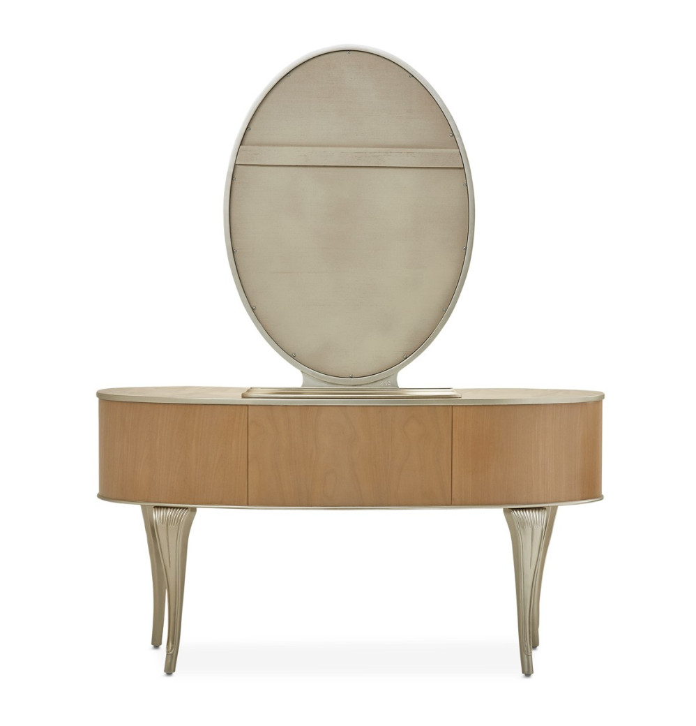 Vanity with Mirror Villa Cherie Collection By Michael Amini