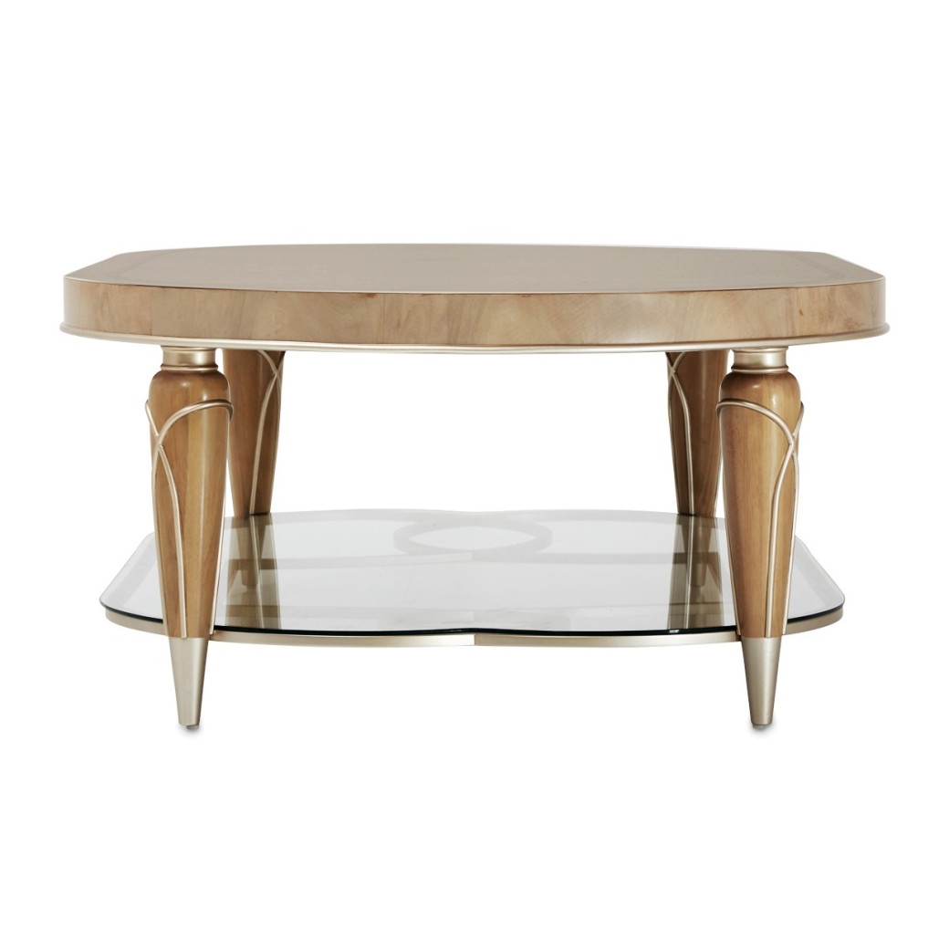 Oval Cocktail Table Villa Cherie Collection By Michael Amini