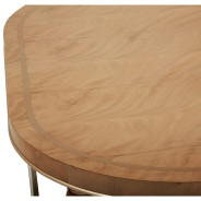 Oval Cocktail Table Villa Cherie Collection By Michael Amini