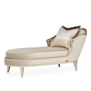 Chaise Villa Cherrie Hazelnut Collection By Michael Amini