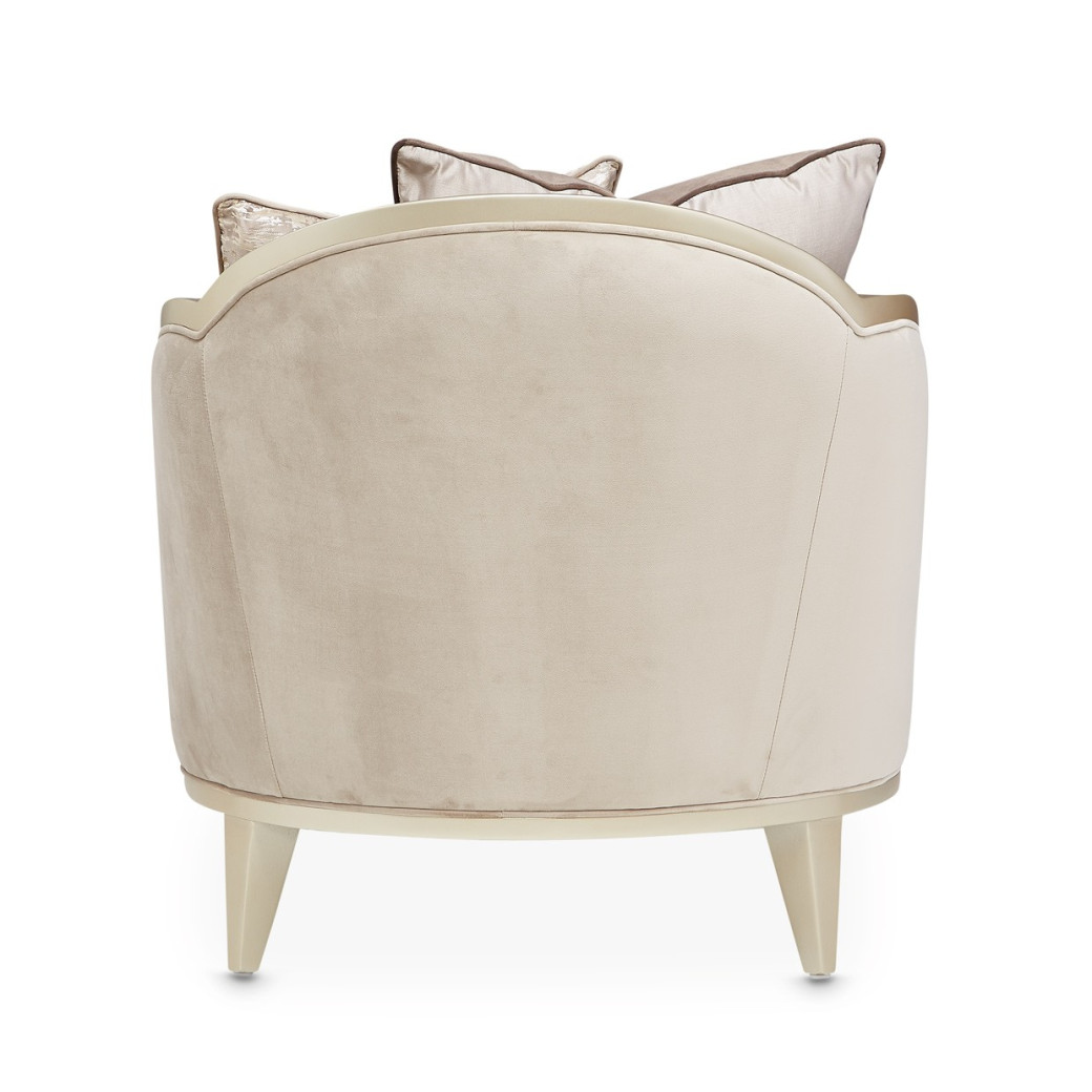 Chaise Villa Cherrie Hazelnut Collection By Michael Amini