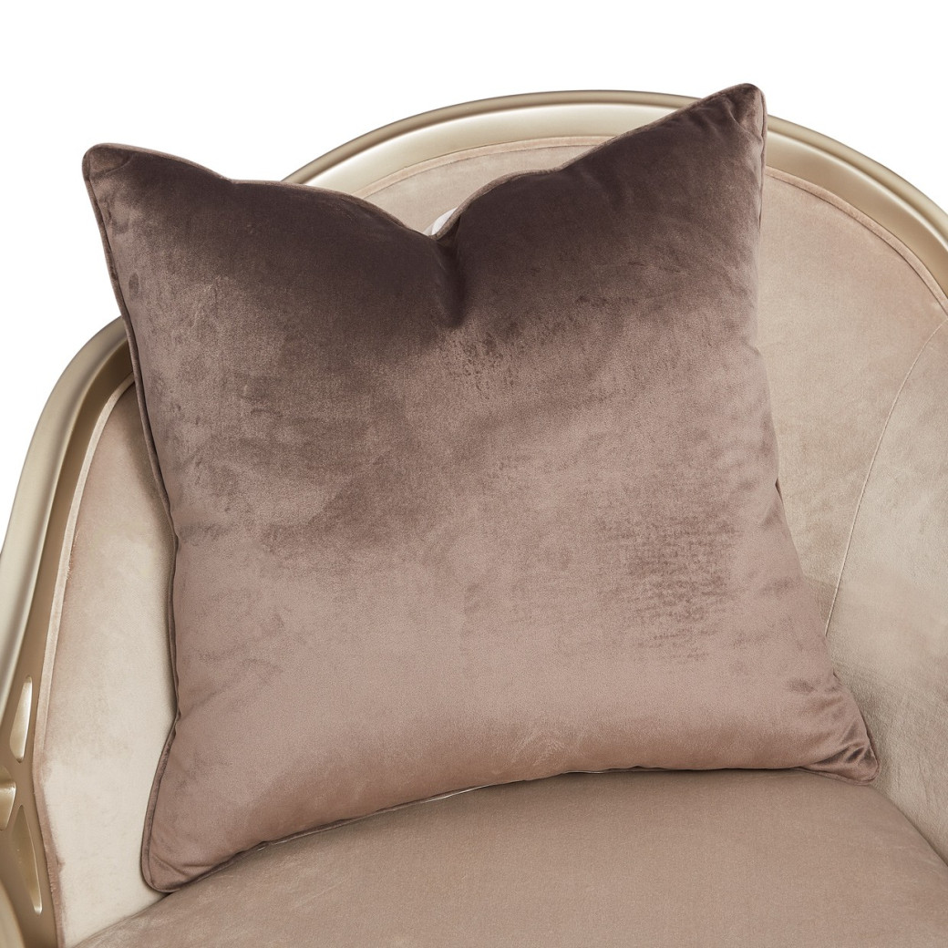 Chaise Villa Cherrie Hazelnut Collection By Michael Amini