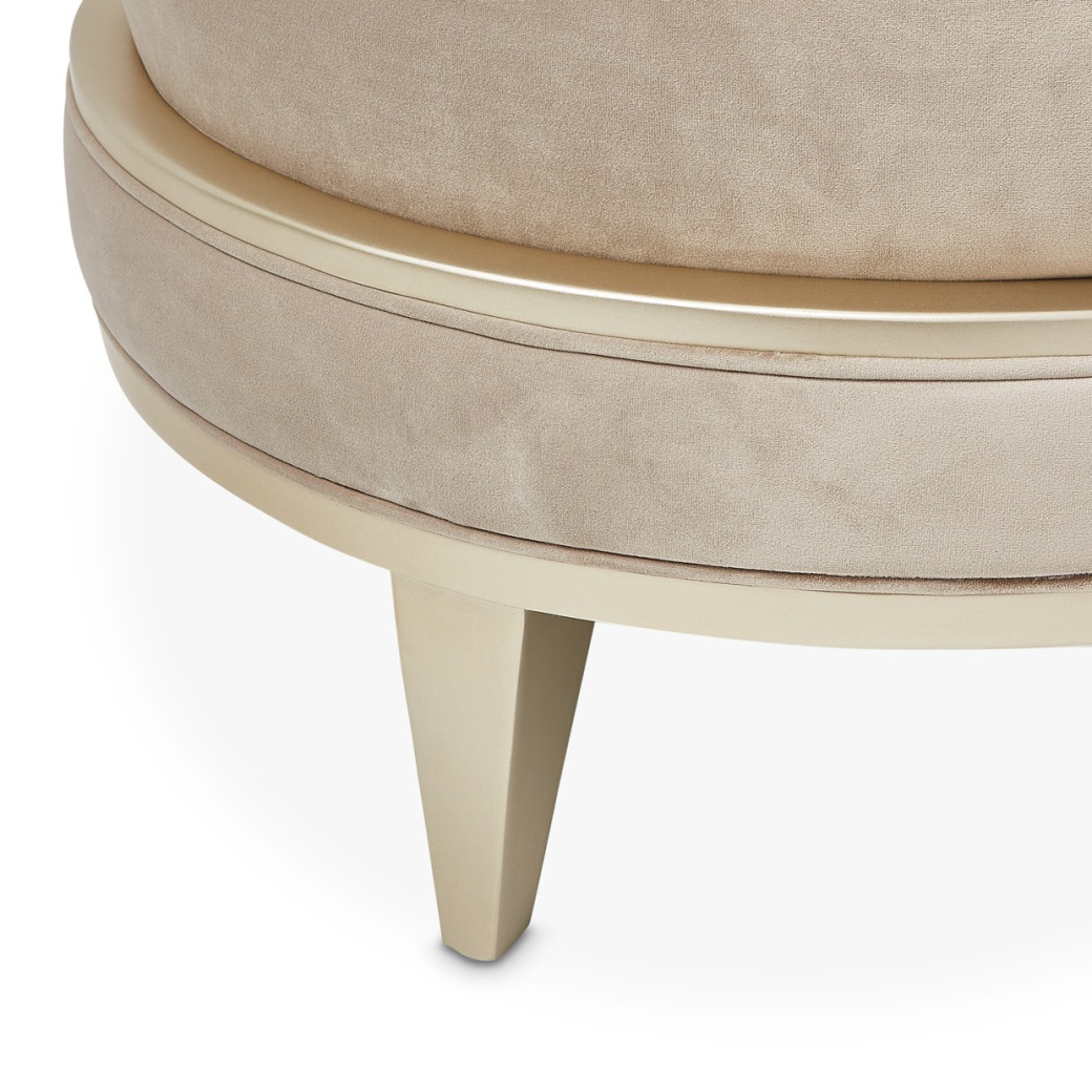 Chaise Villa Cherrie Hazelnut Collection By Michael Amini
