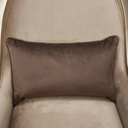 Accent Chair Villa Cherrie Hazelnut Collection By Michael Amini