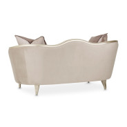 Loveseat Villa Cherrie Hazelnut Collection By Michael Amini