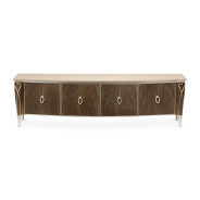 Media Cabinet Villa Cherrie Hazelnut Collection By Michael Amini