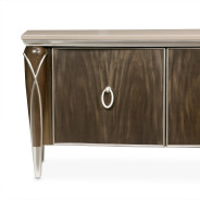 Media Cabinet Villa Cherrie Hazelnut Collection By Michael Amini
