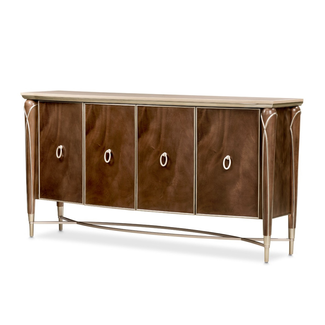 Sideboard Villa Cherrie Hazelnut Collection By Michael Amini