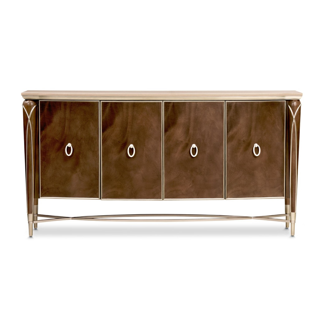 Sideboard Villa Cherrie Hazelnut Collection By Michael Amini