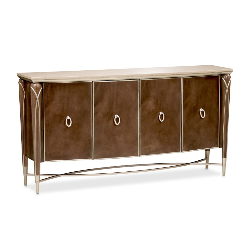 Sideboard Villa Cherrie Hazelnut Collection By Michael Amini
