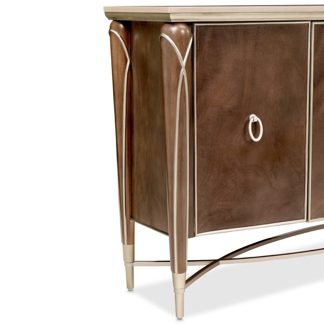 Sideboard Villa Cherrie Hazelnut Collection By Michael Amini