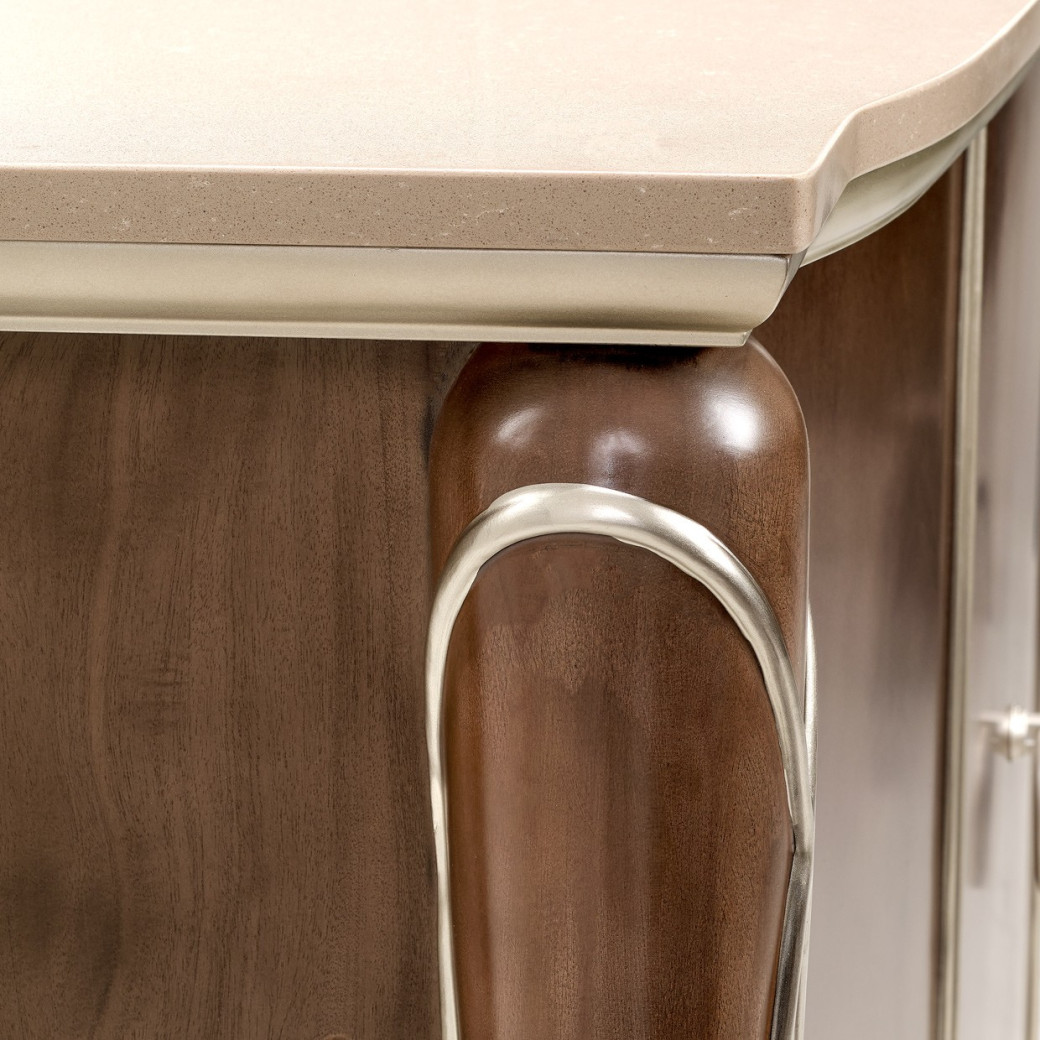 Sideboard Villa Cherrie Hazelnut Collection By Michael Amini