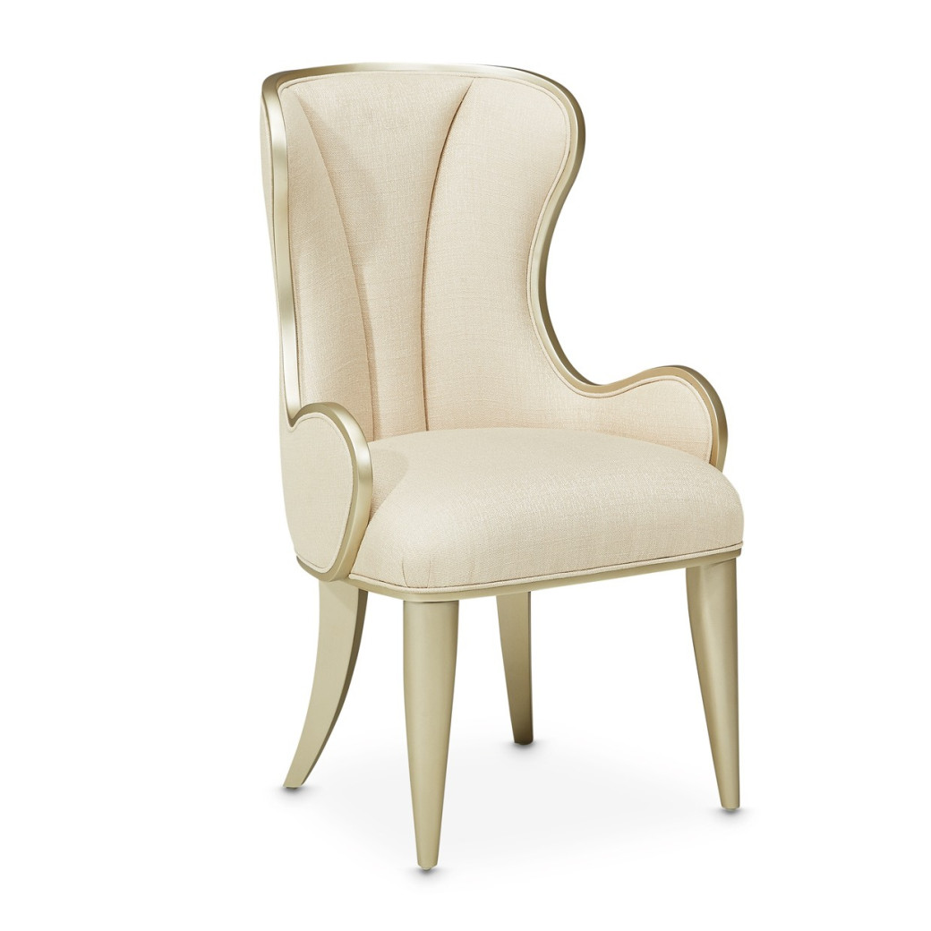 Desk Chair Villa Cherrie Hazelnut Collection By Michael Amini