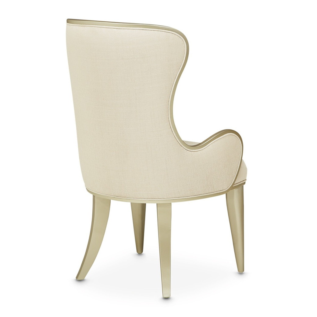 Desk Chair Villa Cherrie Hazelnut Collection By Michael Amini