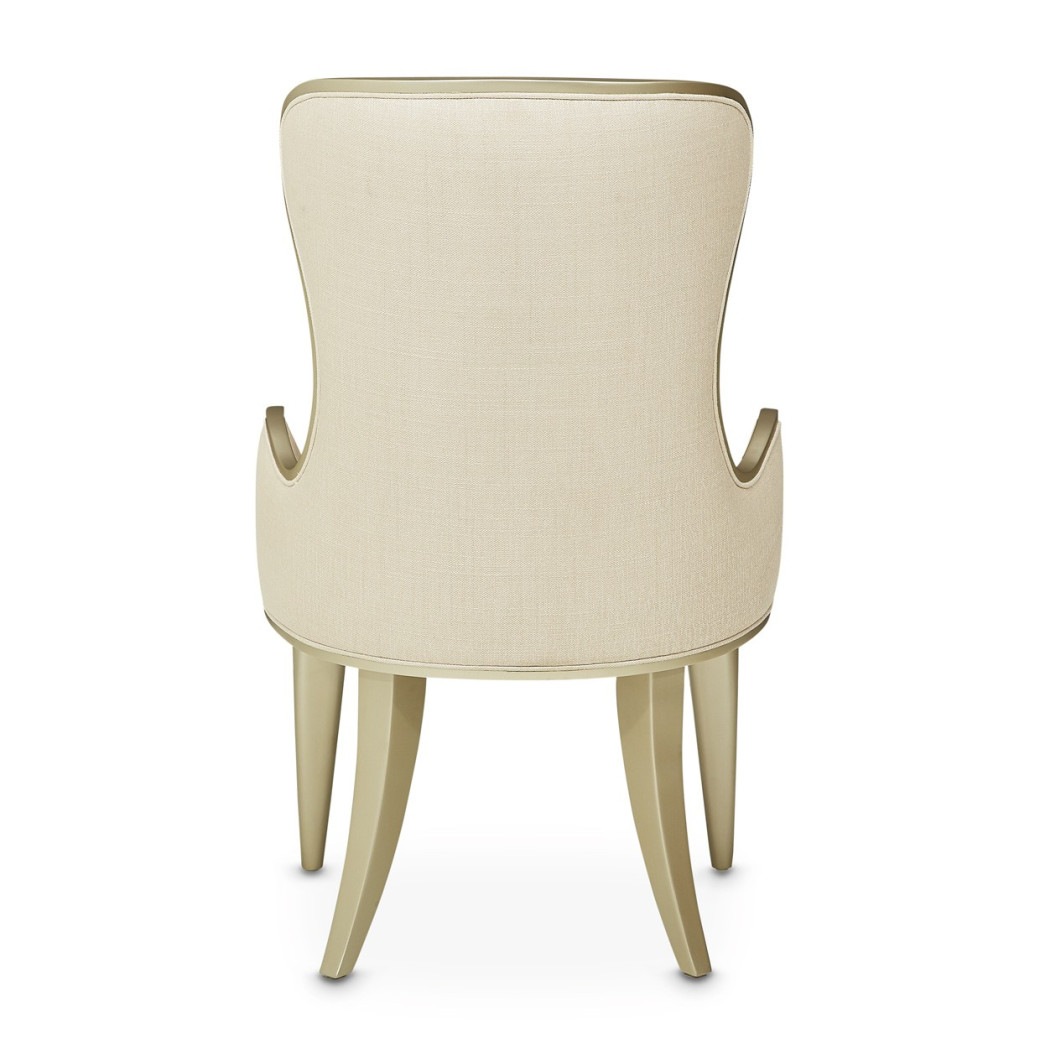 Desk Chair Villa Cherrie Hazelnut Collection By Michael Amini