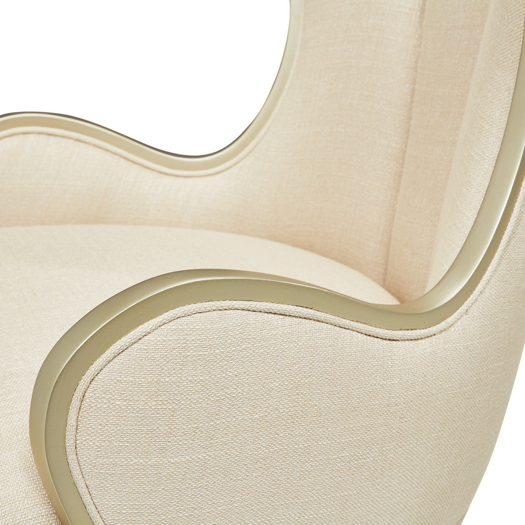 Desk Chair Villa Cherrie Hazelnut Collection By Michael Amini