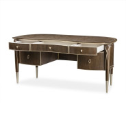 Desk Villa Cherrie Hazelnut Collection By Michael Amini