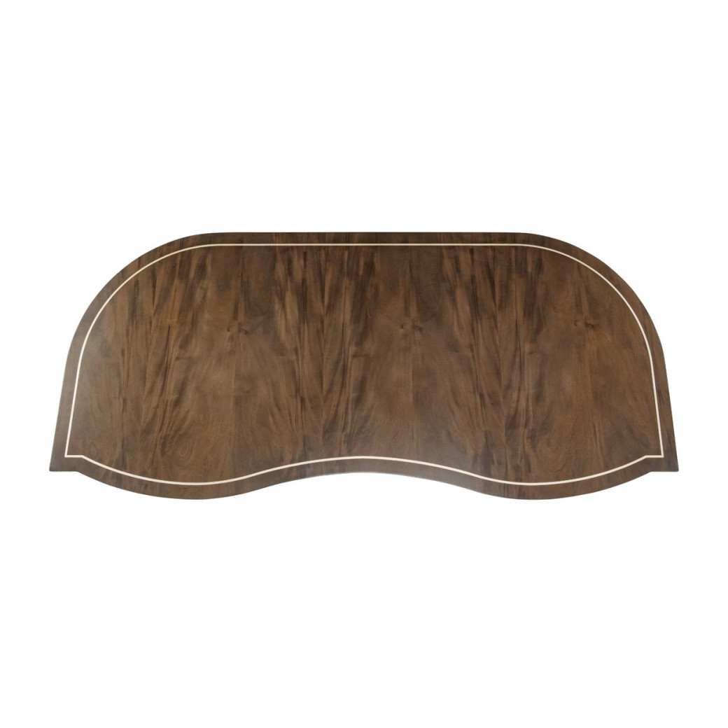 Desk Villa Cherrie Hazelnut Collection By Michael Amini