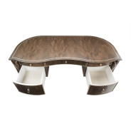Desk Villa Cherrie Hazelnut Collection By Michael Amini