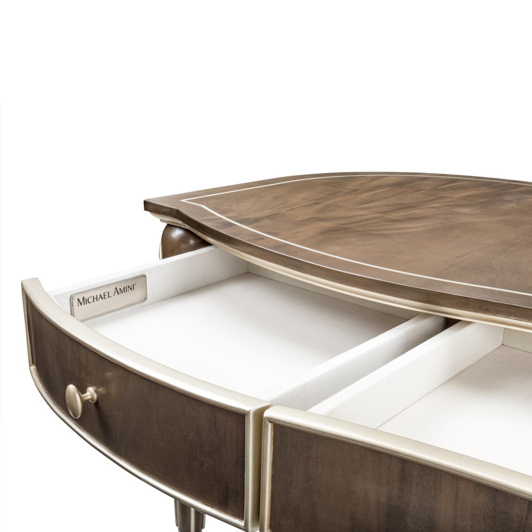 Desk Villa Cherrie Hazelnut Collection By Michael Amini