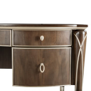 Desk Villa Cherrie Hazelnut Collection By Michael Amini