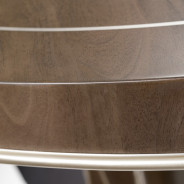 Round Dining Table Villa Cherrie Hazelnut By Michael Amini