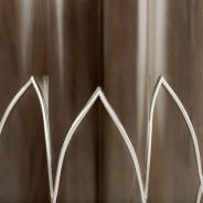 Chairside Table Villa Cherrie Hazelnut Collection By Michael Amini