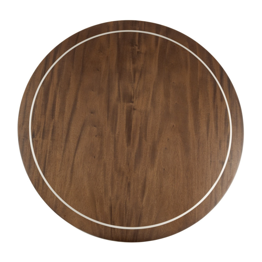 End table Villa Cherie Hazelnut Collection By Michael Amini