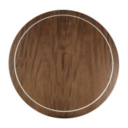 End table Villa Cherie Hazelnut Collection By Michael Amini