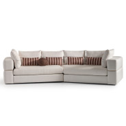 Amora 2 Pc Sofa Oatmeal Eggshell Walnut Collection By Michael Amini. LFR-AMRA816-OAT-223