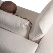 Amora 2 Pc Sofa Oatmeal Eggshell Walnut Collection By Michael Amini. LFR-AMRA816-OAT-223