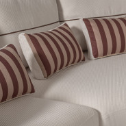 Amora 2 Pc Sofa Oatmeal Eggshell Walnut Collection By Michael Amini. LFR-AMRA816-OAT-223