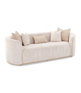 Sofa Beige Gold Ariana Collection by Michael Amini.LFR-ARNA815-BGE-806