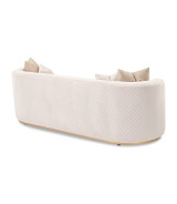 Sofa Beige Gold Ariana Collection by Michael Amini.LFR-ARNA815-BGE-806